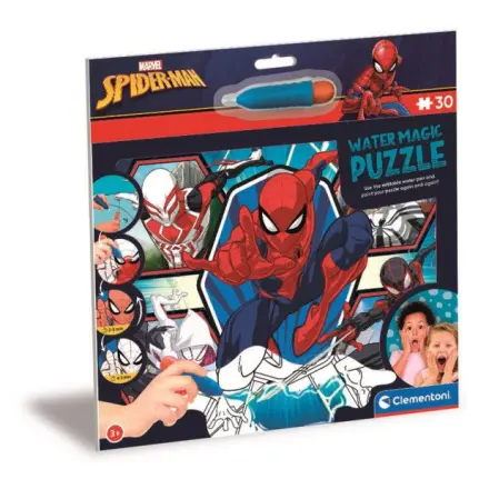 Puzzle s malováním vodou Water Magic - Spiderman, 30 dílků