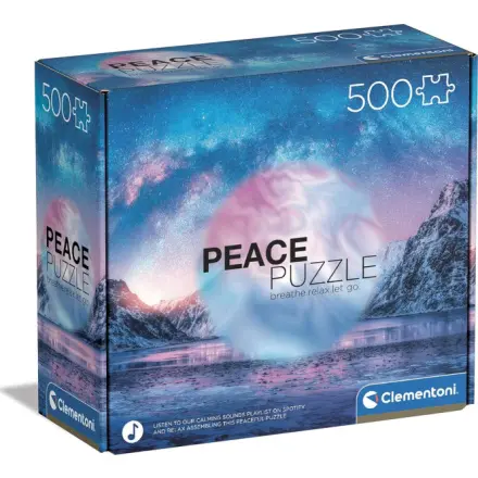 Puzzle Peace: Light Blue 500 dílků