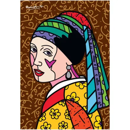 Romero Britto - Dutch icon - puzzle z kategorie Umelecké