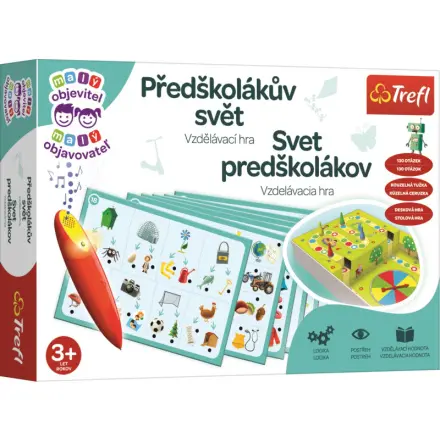 Malý objevitel Předškolákův svět + kouzelná tužka