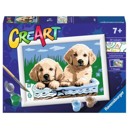 Ravensburger 28931 creart roztomilá štěňata