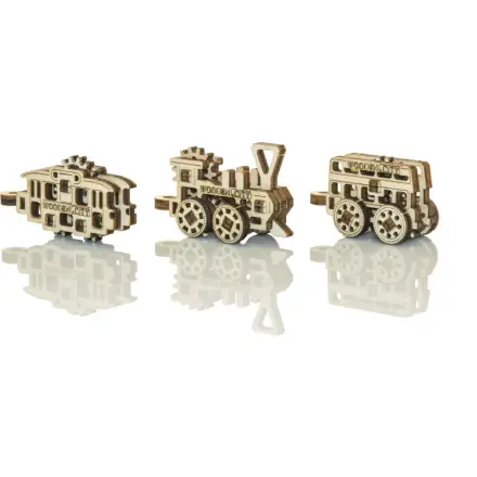 3D Přívěšky Dopravní prostředky - puzzle z kategorie 3D puzzle