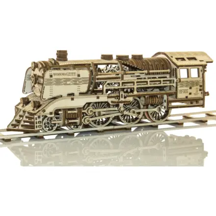 WOODEN EXPRESS – lokomotíva s koľajami - hra z kategorie Stavebnice
