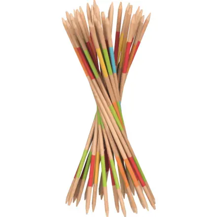 Společenská hra - Mikádo dřevěné, 27cm (Goki)