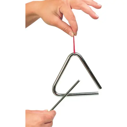 Hudba - Triangl, kovový 10cm (Goki)