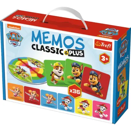 Trefl Pexeso Classic&Plus Tlapková patrola 3v1