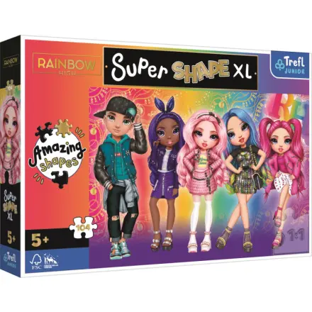 Trefl Puzzle 104 ks XL Stylový Rainbow High