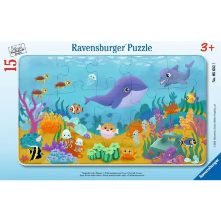 Ravensburger 05632 puzzle zvířata pod mořskou hladinou 15 dílků