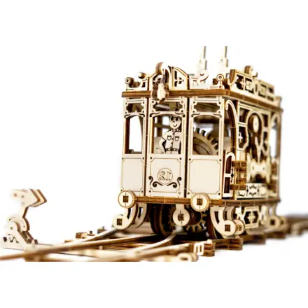 WOODEN CITY 3D puzzle Tramvaj s kolejemi 273 dílků 150381