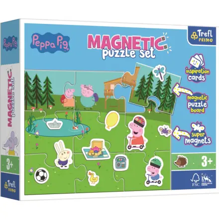 Trefl Magnetické puzzle Peppa Pig