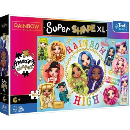 Trefl Puzzle 160 ks Super Shape XL Rainbow High