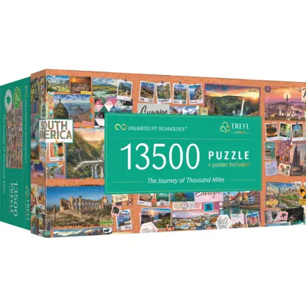 Puzzle Cesta dlouhá tisíc mil 13500 dílků