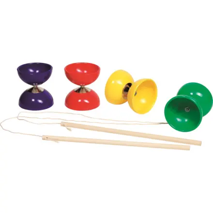 Motorická hra - Diabolo set, 1ks (Goki)