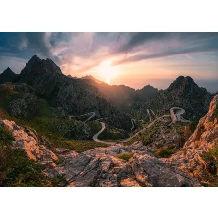 Dechberoucí hory: Pohoří Serra de Tramuntana, Malorka - puzzle z kategorie Prírodné scenérie