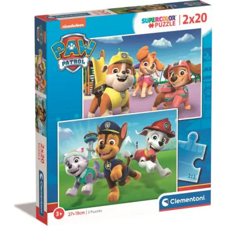 Clementoni Puzzle 2x20 dílků Tlapková patrola