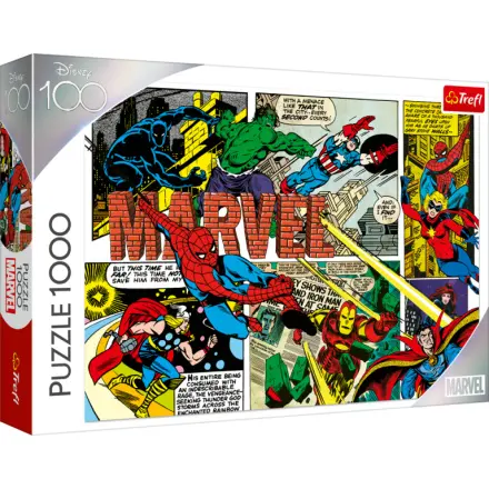 Trefl Puzzle Disney 100 let: Neporazitelní Avengers 1000 dílků