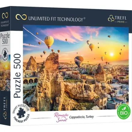 UFT Romantic Sunset Kappadokie, Turecko - puzzle z kategorie Mestá a stavby