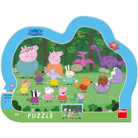PEPPA PIG 25 kontura Puzzle