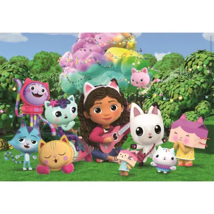 Clementoni - Puzzle Gábinin kouzelný domek Na zahradě MAXI 24 dílků