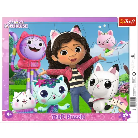 Rámikové - Zoznámte sa s Gabby / Universal Gabby´s Dollhouse - puzzle z kategorie 15 – 60 dielikov