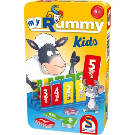 Dětská hra MyRummy Kids v plechové krabičce - hra z kategorie Ostatné