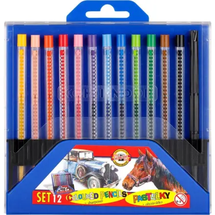Koh-i-noor pastelky mechanické souprava 12 ks