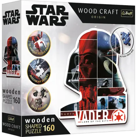 Puzzle Wood Craft Origin Star Wars: Darth Vader 160 dílků - TFY