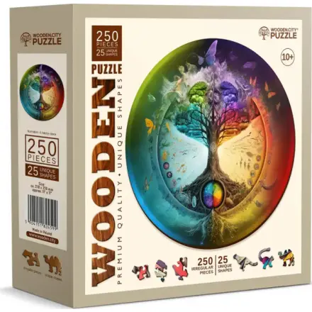 Strom života, dřevěné - puzzle z kategorie Ostatné