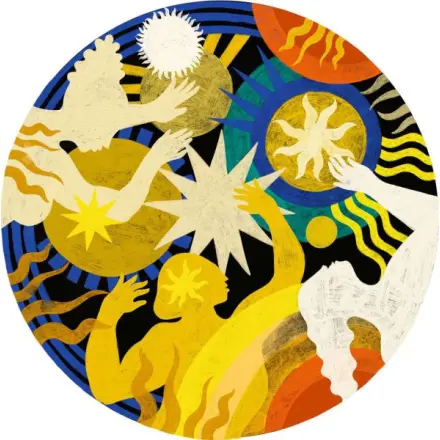 Ravensburger 120007654 Kruhové puzzle: Little Sun - Zapojení se 500 dílků