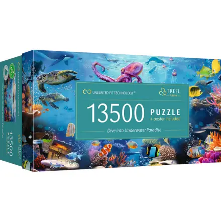Puzzle UFT Ponoření do podmořského ráje - puzzle z kategorie Ostatné