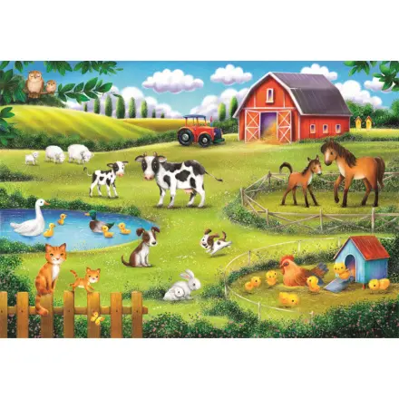 Clementoni Puzzle 30 dílků SuperColor The Animal Farm 20286