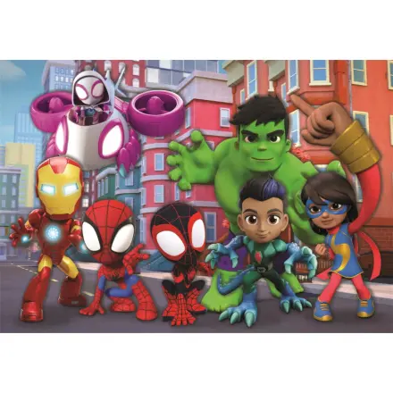 Clementoni - Puzzle Maxi 24 Spidey a jeho úžasní přátelé