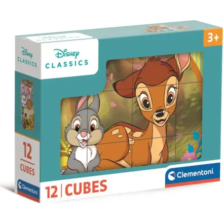 Obrázkové kostky Disney klasické pohádky 12 kostek