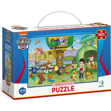Puzzle s hledáním obrázků Tlapková patrola 50 dílků