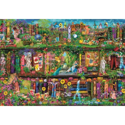 Clementoni - Puzzle 6000 Zahradní police