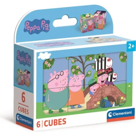 Obrázkové kostky Prasátko Peppa 6 kostek - hra z kategorie Ostatné