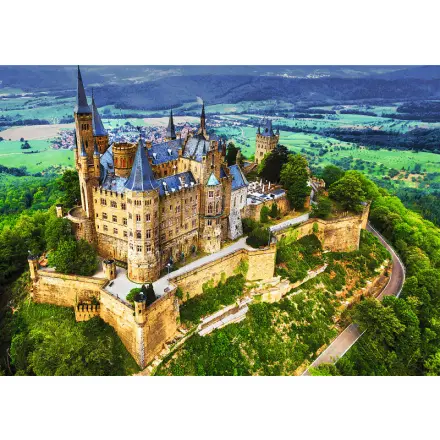 Trefl Puzzle Premium Plus Photo Odyssey: zámek Hohenzollern, Německo 1000 dílků 68,3x48cm v krabici 40x27cm