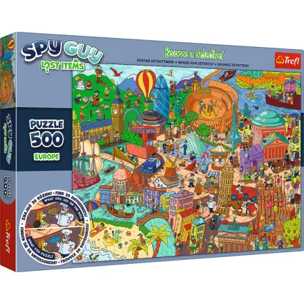 Puzzle Spy Guy: Lost Items Evropa 500 dílků