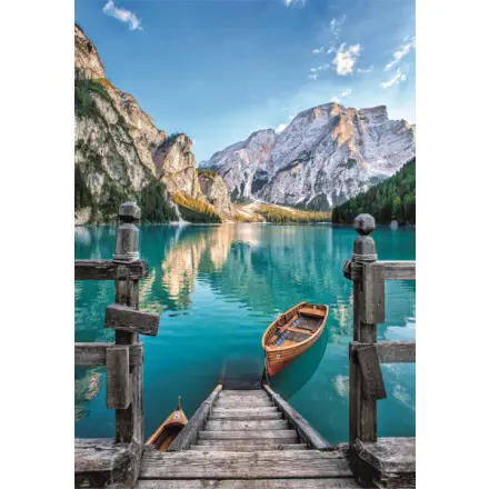 Puzzle Jezero Braies 500 dílků - Clementoni