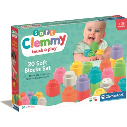 Soft Clemmy Sada 20 měkkých kostek