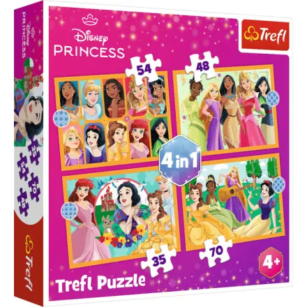 Trefl 34651 puzzle 4v1 pohádkové příběhy