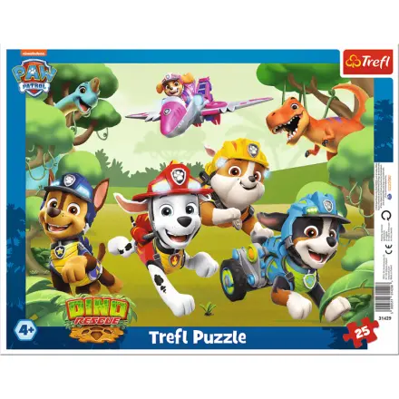 Puzzle Tlapková patrola: Úžasné psí triky/25 dílků