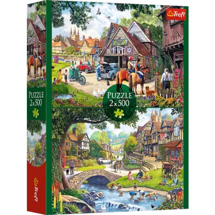 Puzzle Idylický život 2x500 dílků