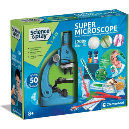 Science & Play - Super Mikroskop 1200x, 50 experimentů