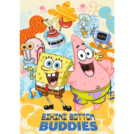 Puzzle Premium Plus: SpongeBob 1000 dílků 48x68,3cm v krabici 27x40x6cm