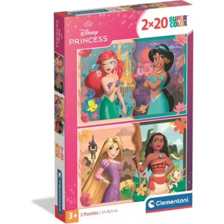 Puzzle Disney Princezny 2x20 dílků