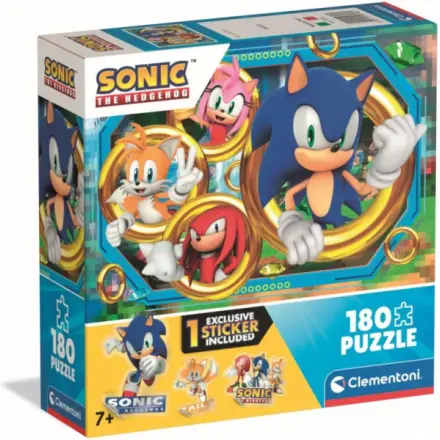 CLEMENTONI Puzzle Ježek Sonic 180 dílků 164955