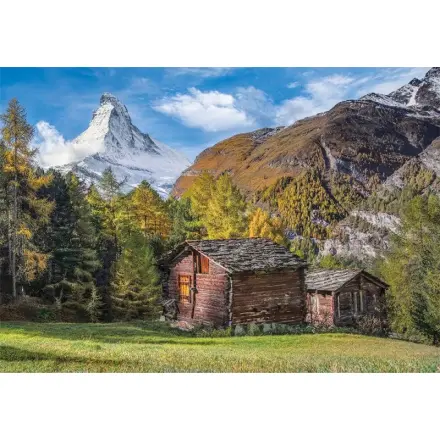 Clementoni - Puzzle 500 Okouzlující Matterhorn