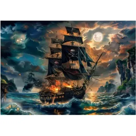 Clementoni puzzle 300 Piráti Strašidelných moří