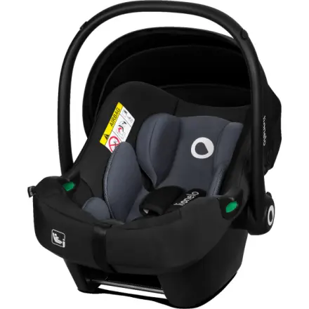 Autosedačka Lionelo ASTRID i-size 40-87 cm Barva: Black Grey